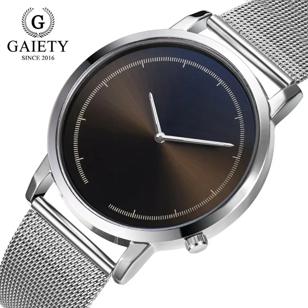 GAIETY G578 Casual Men's Stainless Steel Mesh Band Watch Minimalist Dial Quartz Watches, As the picture
GAIETY G578 Casual Men's Stainless Steel Mesh Band Watch Minimalist Dial Quartz Watches, As the picture