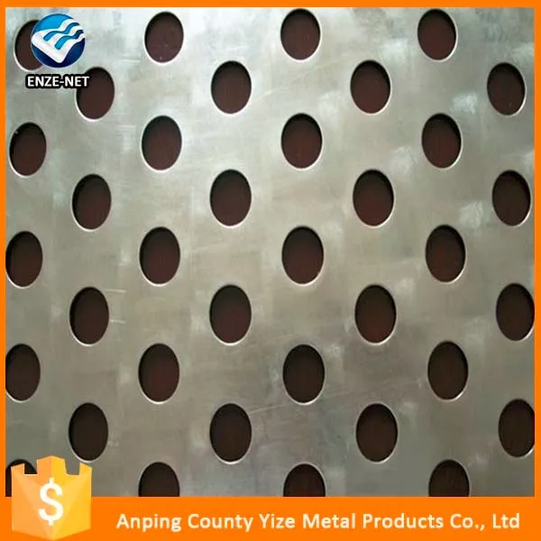 low price cheap round hole /five-pointed star hole shape perforated metal mesh/ panels