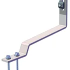 import solar roof hooks for solar photovoltaic tile roof system