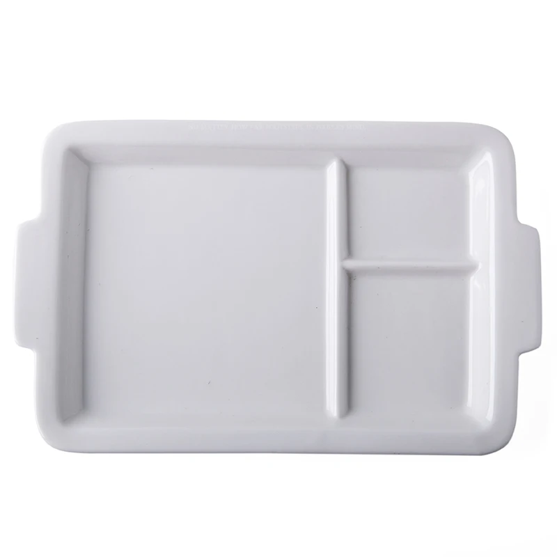 factory cheap price white 11 inch china ceramic porcelain compartment serving food tray with plate set
factory cheap price white 11 inch china ceramic porcelain compartment serving food tray with plate set
