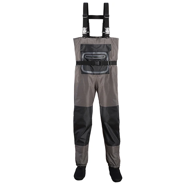 High Quality 3 Layers Breathable and Waterproof Fabric Mens Breathable Fishing Wader
High Quality 3 Layers Breathable and Waterproof Fabric Mens Breathable Fishing Wader