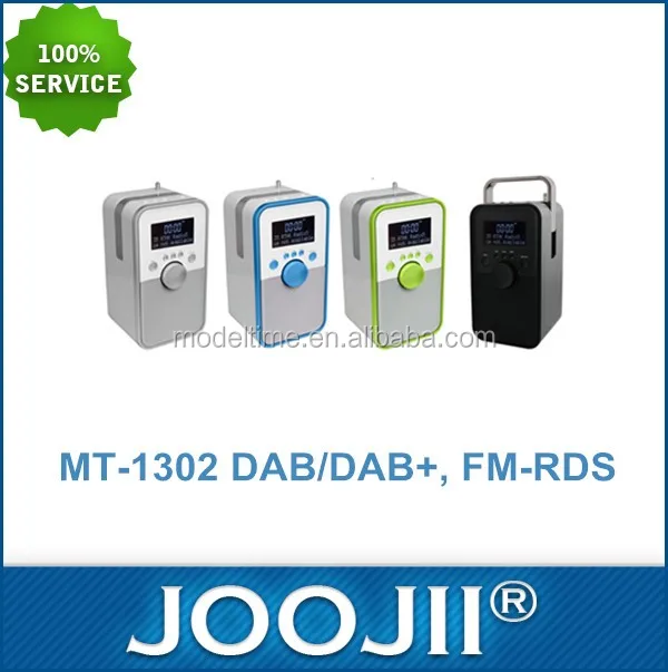 Portable Multi-function FM PLL Radio, DAB +/ DAB /FM Radio Receiver Support Bluetooth, Alarm Clock