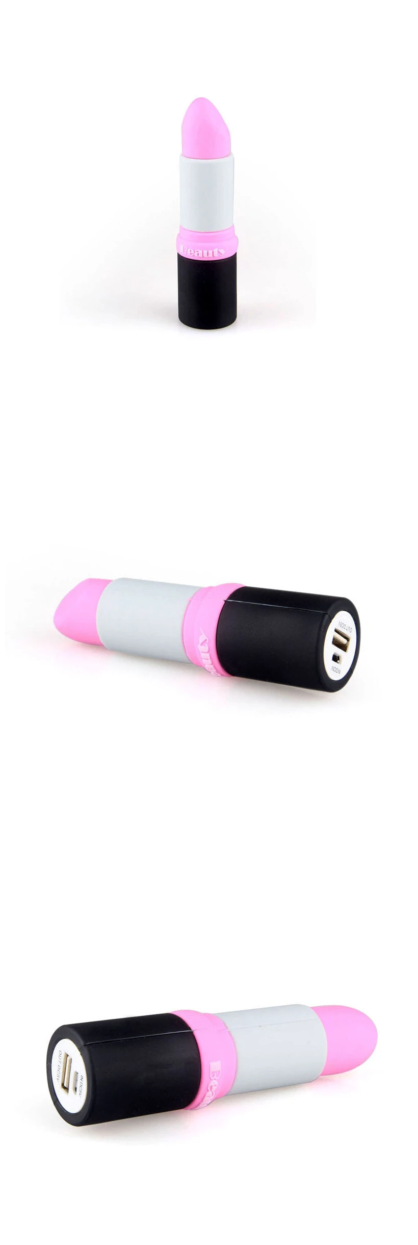 Custom Lipstick 18650/26650 Battery Mini Portable Mobile Charger Power Bank - ANKUX.COM