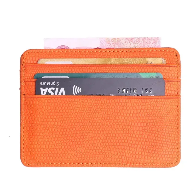 customized with rfid function customized with logo card holder