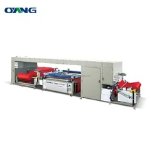Roll to roll nonwoven screen printing machine