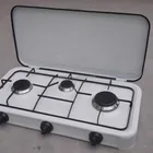 High Quality European 3 Burner Mini Portable Camping Gas Stove with cylinder