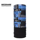 multifunctional custom black polar fleece microfiber seamless tube headwear