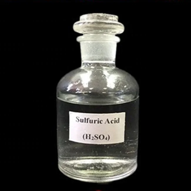 20L/25L/30L embalaje del tambor 35%-98% ácido sulfúrico diluido H2SO4 líquido