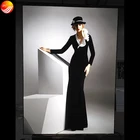 High quality Frameless backlit fabric LED advertising light box for wall decoration