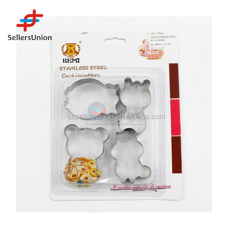 2016 new design Commission agent wanted Animal Shape Biscuits Cut Stainless Steel Cookie Cutter