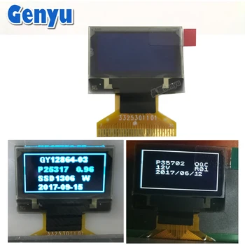 light emitting diode (oled) 4-wire spi 12864 dot matrix oled