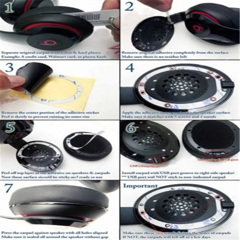 Purple headphone earphone ear foam pad for beat Studio 2.0 from dongguan china - ANKUX.COM
