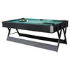 Rotating Billiard Table,Multifunction 2 In 1 Pool Table And Air Hockey Table,Indoor And Outdoor Table Air Hockey