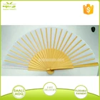 Fans Wood Wooden Hand Fan Personalized High Quality Luxury Hand Silk White Fabric Wooden Fans For Weddings