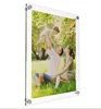 Wall Mounted Clear Acrylic Picture Frame Acrylic A3 Poster Holder