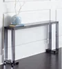Modern Design Lucite Acrylic PMMA Console Table for Living Room