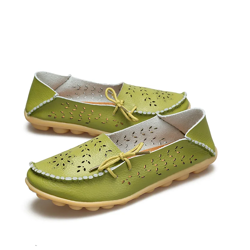 Big Size 34-44 Women Flats Genuine Leather Shoes Cutout Slip On Ballet Loafers
Big Size 34-44 Women Flats Genuine Leather Shoes Cutout Slip On Ballet Loafers