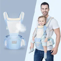 

Ergonomic new born Baby Carrier Infant Kids Backpack Hipseat Sling Front Facing Kangaroo Baby Wrap for Baby Travel 0-36 months