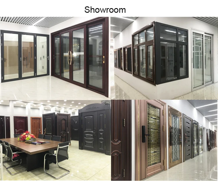 Nigeria aluminium sliding doors with Jalousie windows online for African market