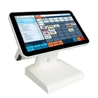 Touch Pos System All In One Terminal 15.6 Inch Capacitive Touch Screen PC POS