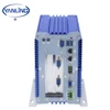 Small industrial computers kaby lake celeron 3865u dual core pos pc barebone system with 2 PCI