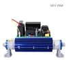 Long service life water cooled corona discharge ceramic ozone generator tube, ozonator parts with power supply
