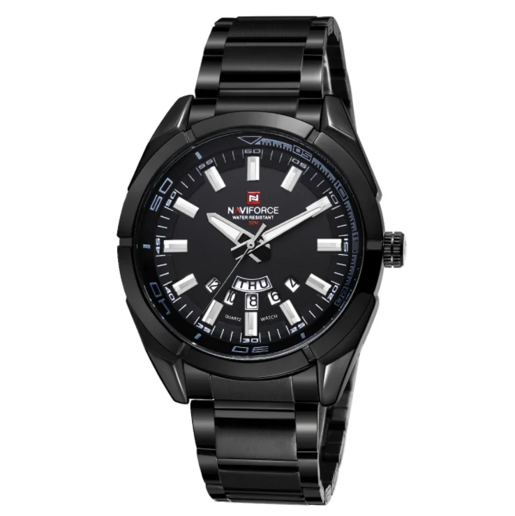 NAVIFORCE Brand Men Watches Business Quartz 30M Waterproof Watches Men's Stainless Steel Band Auto Date Wristwatches Relojes
NAVIFORCE Brand Men Watches Business Quartz 30M Waterproof Watches Men's Stainless Steel Band Auto Date Wristwatches Relojes