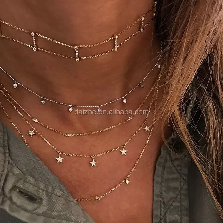 2018 New product manufacturer fashion teen necklace jewelry