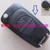 new uncut 2 Button Flip Key Shell for refit infinit nis Remote Key