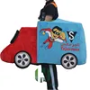 Funny Car Blue Bus Mascot custom costume For advertising