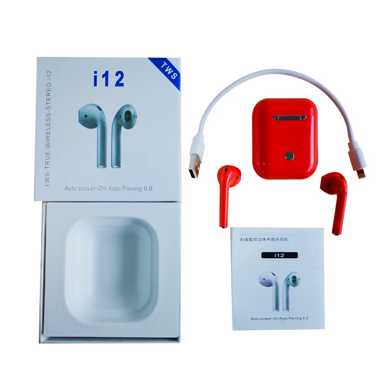 i12 TWS Wireless Blue tooth Earphone 5.0 gaming headphones Touch Control Earbuds redmi airdots For All Smart Phone
i12 TWS Wireless Blue tooth Earphone 5.0 gaming headphones Touch Control Earbuds redmi airdots For All Smart Phone