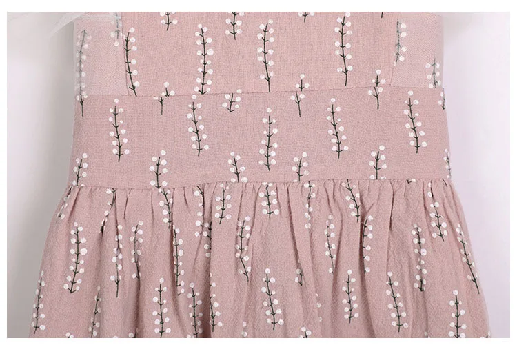 pink summer 2018 new party dresses for girls print sleeveless big girls princess dress clothes kids sundress teenagers clothing 5 6 7 8 9 10 11 12 13 14 15 years teenage girls cotton dresses for girls (5)