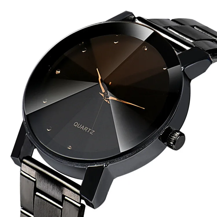 

Men Quartz Analog Steel Watch Luxury Fashion Sport Relogio Masculino MW-58, Black