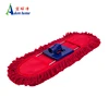High quality red woolen yarn airport acrylic dust mop