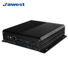 Fanless embedded computer intel CPU built-in LVDS VGA industrial computer mini PC