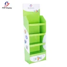 Customized Cardboard Foldable Display, Cardboard Folding Display Stand, Foldable Display Rack With Zero Assemble