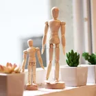 8" Wooden Mannequin Joint Mankin 1pc for Students Arts Class