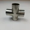 low price pipe fitting Mini tri clamped cross