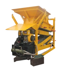 Vibrating grizzly screen gold mining equipment