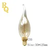 Factory Direct Selling c9 led filament bulb E27/E14 edison incandescent bulb
