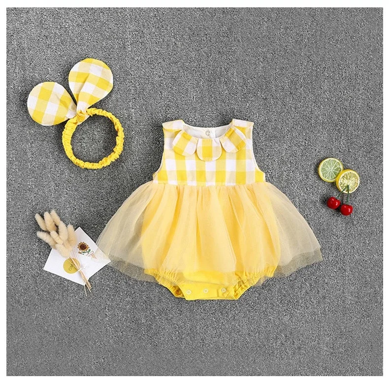 Fashionable baby girl clothes romper 100% cotton ruffle sleeveless cute baby girl summer romper, Picture shows
Fashionable baby girl clothes romper 100% cotton ruffle sleeveless cute baby girl summer romper, Picture shows
