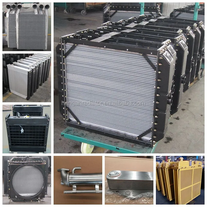 Aluminum&copper Water Cooling Auto Radiator Pa66 Gf30 With Radiator