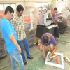 Angle Seam Cleaning Machine for PVC door and windows