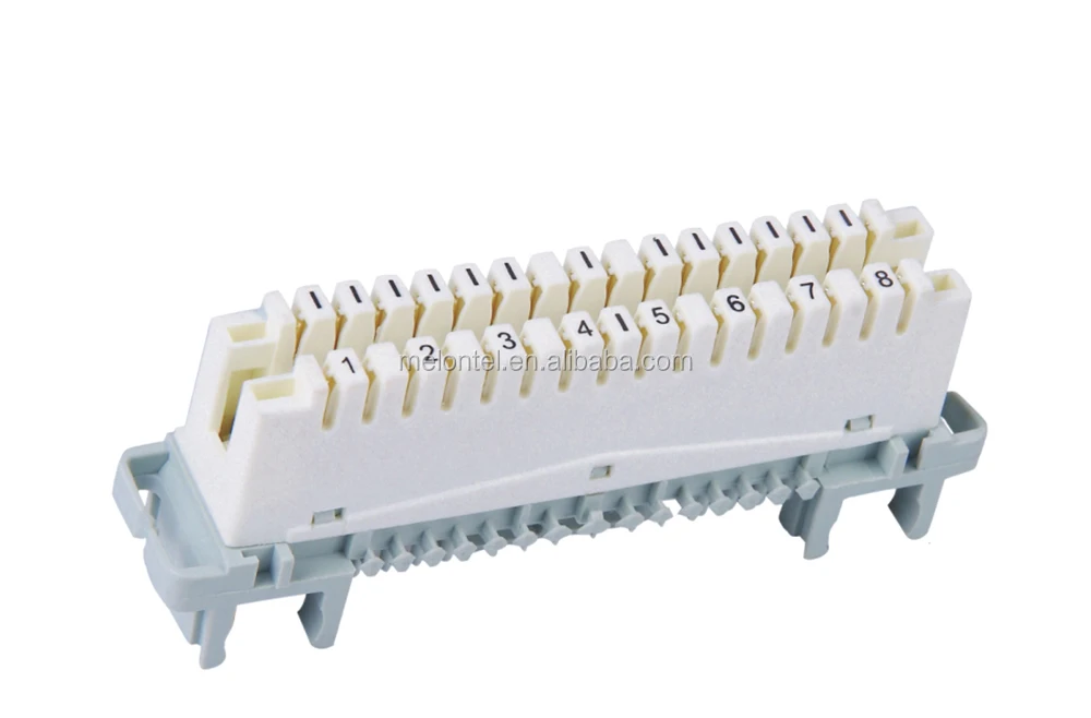 Mt 2003 B 8 Pair Krone Strip Profile Type Disconnection Module Lsa