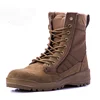 Suede Leather Army Tactical Shoes Mens Combat Military Desert Boots