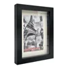 6x8 8x10 Decorative Modern Deep Wood Box Black Picture Photo Frame