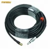High quality jet washer hose pvc spiral steel wire reinforced hose pvc pipe price