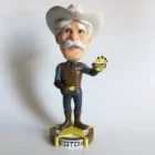 Famous people OEM resin palyer bobble head shaking dolls for sale