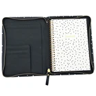 Dot Design PU Leather Girls Diaries notebook Ring-bound journal