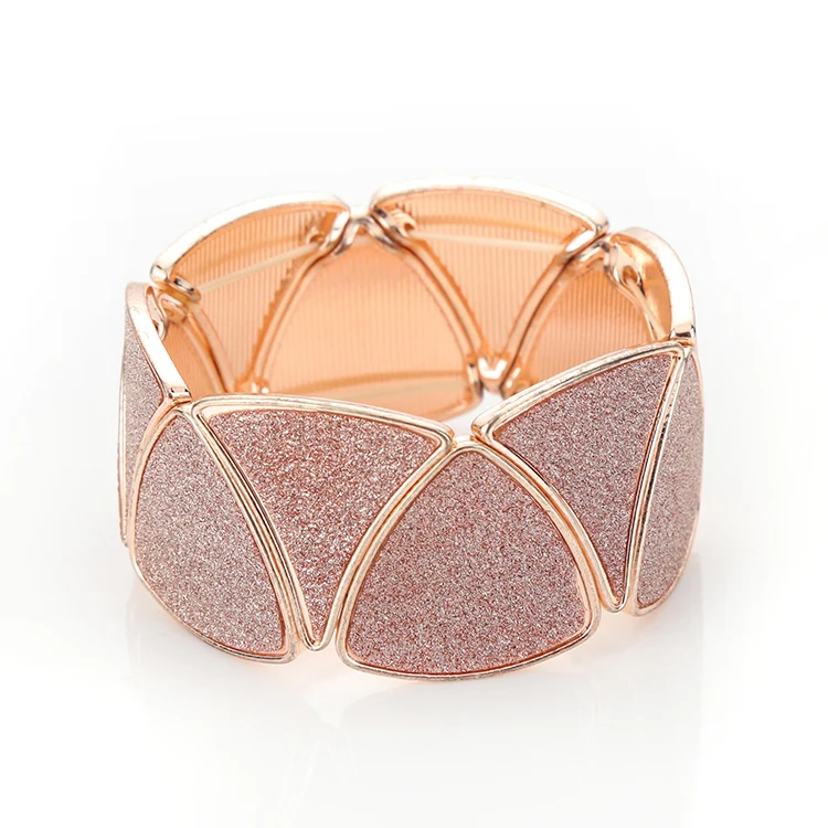 fashion jewelry metal friendship bracelets simple style rose gold stretch glitter paper bangle bracelet for women and girls
fashion jewelry metal friendship bracelets simple style rose gold stretch glitter paper bangle bracelet for women and girls